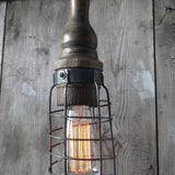 unique baladeuse de garage art populaire bois massif