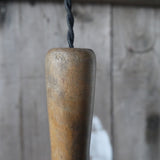 unique baladeuse de garage art populaire bois massif