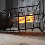 unique baladeuse de garage art populaire bois massif