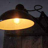 Ancienne lampe applique accordeon Kaiser idell bauhaus