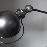 Lampe liseuse Jielde 2 bras polie graphite