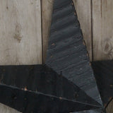 large black zinc Amish barn star