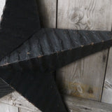 large black zinc Amish barn star