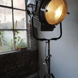 Rare, very large Cremer 10k cinema projector with rack and pinion cinema stand