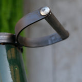 green Russian industrial accordion wall lamp