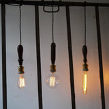 Ferrowatt ampoule edition F 1930 filament de carbonne facon Thomas Edison neuve