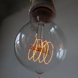 Ferrowatt F-1920 edition light bulb, carbon filament, Thomas Edison style, new