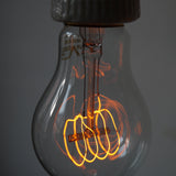 Ferrowatt F-1920 edition light bulb, carbon filament, Thomas Edison style, new