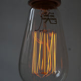 Ferrowatt ampoule edition 1910 N filament de carbonne facon Thomas Edison neuve