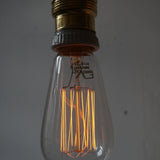 Ferrowatt ampoule edition 1910 N filament de carbonne facon Thomas Edison neuve