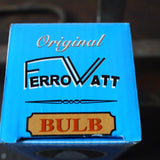 Ferrowatt ampoule edition 1910 N filament de carbonne facon Thomas Edison neuve