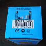 Ferrowatt ampoule edition 1910 N filament de carbonne facon Thomas Edison neuve