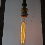 Ferrowatt ampoule edition F 1930 filament de carbonne facon Thomas Edison neuve