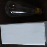 new Thomas Edison-style carbon filament light bulb