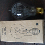 Ferrowatt F-1920 edition light bulb, carbon filament, Thomas Edison style, new