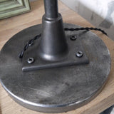 Rare Lampe bureau O.C. White Industrielle opaline blanche