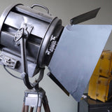Ancien projecteur cinema hollywood Richardson an 50/60 trepied bois