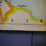 ancienne affiche scolaire Gibert europe physique