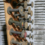 meuble metier en bois casier porte bobine / r8