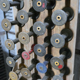 meuble metier en bois casier porte bobine / r7