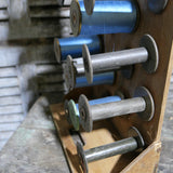 meuble metier en bois casier porte bobine / r6