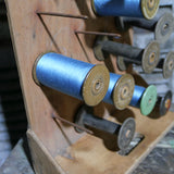 meuble metier en bois casier porte bobine / r6
