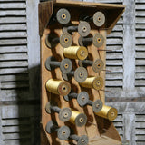 wooden spool holder cabinet / r5