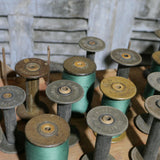 wooden spool holder cabinet / r4