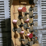 wooden spool holder cabinet / r3
