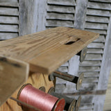 wooden spool holder cabinet / r3