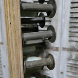 meuble metier en bois casier porte bobine / r1