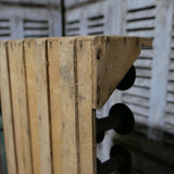 meuble metier en bois casier porte bobine / r1