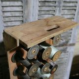 meuble metier en bois casier porte bobine / r1