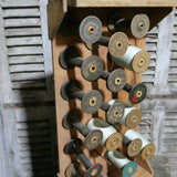 meuble metier en bois casier porte bobine / r1