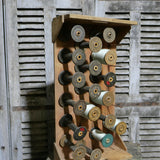 meuble metier en bois casier porte bobine / r1