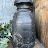 Pot traditionnel en bois du Népal