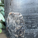 Pot traditionnel en bois du Népal