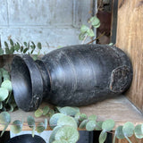 Pot traditionnel en bois du Népal