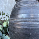 Pot traditionnel en bois du Népal