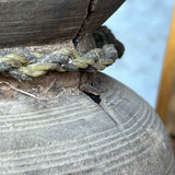 Pot traditionnel en bois du Népal