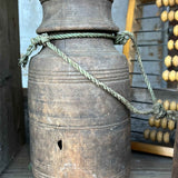 Pot traditionnel en bois du Népal