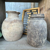 Traditional wooden pot from Nepal