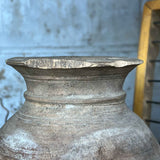 Traditional wooden pot from Nepal