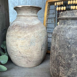 Traditional wooden pot from Nepal