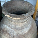 Traditional wooden pot from Nepal