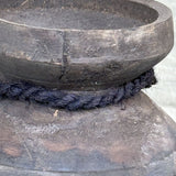 Pot traditionnel en bois du Népal