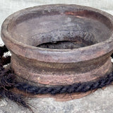 Pot traditionnel en bois du Népal