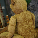 Ours en peluche ancien interieur paille