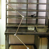 Lampe d atelier industrielle Jielde 5 bras polie miroir Jean-Louis Domecq