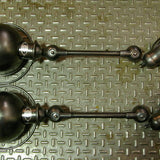 Lampe Jielde 1 applique polies graphite